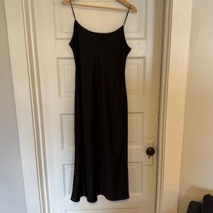 NWT J. Crew Elegant Black Slip Dress